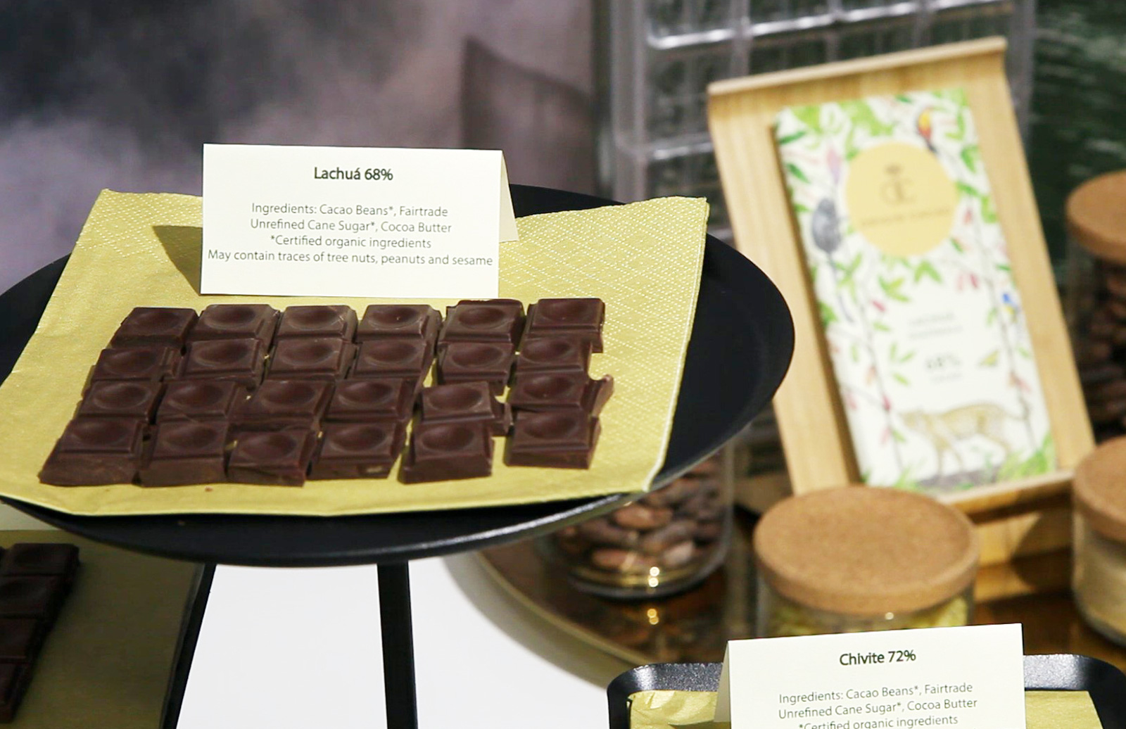 Chocolate Maker's Exhibition Stand in London